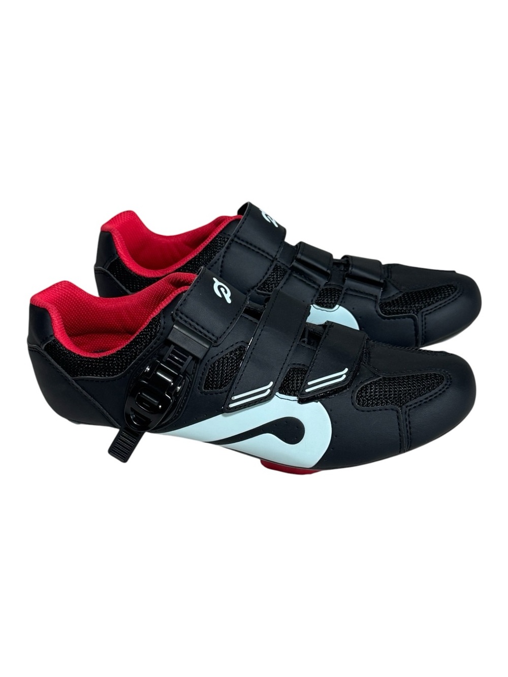Peloton Original Cycling Shoes Black/Red Size EU 42 US Men 9 / Women 11